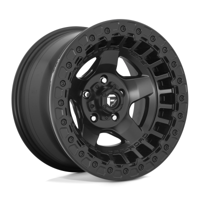 Fuel 1PC - Fuel Off Road D118 WARP BEADLOCK 17x9 6x5.5 -15mm Matte Black D11817908445