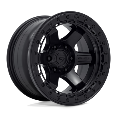 Fuel 1PC - Fuel Off Road D122 BLOCK BEADLOCK 17x8.5 6x135 0mm Matte Black D12217858947