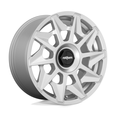 Rotiform - Rotiform Wheels R124 CVT 20x8.5 5x112/120 45mm Gloss Silver R124208525+45