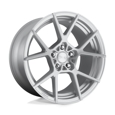 Rotiform - Rotiform Wheels R138 KPS 19x8.5 5x112 45mm Gloss Silver/Brushed R1381985F8+45