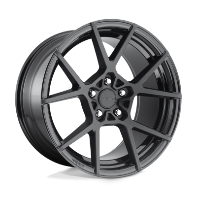 Rotiform - Rotiform Wheels R139 KPS 18x8.5 5x112 45mm Matte Black R1391885F8+45