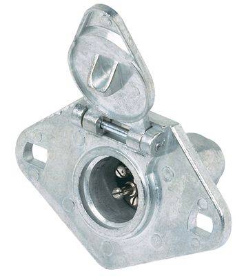 Husky Towing - Husky Towing 32566 7-Way RV Blade Vehicle-Side Connector