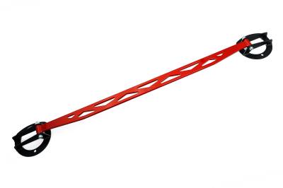 HPS Performance - HPS 42-118R Red Front Strut Tower Bar for 22-24 Subaru WRX 2.4L Turbo