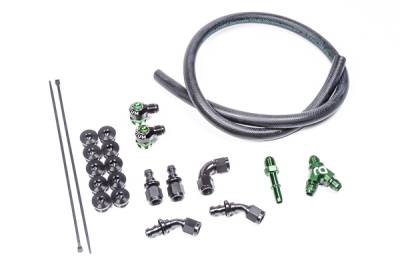 RADIUM Engineering - RADIUM Engineering 20-0545 Fuel Rail Plumbing Kit GM LSA/LS9