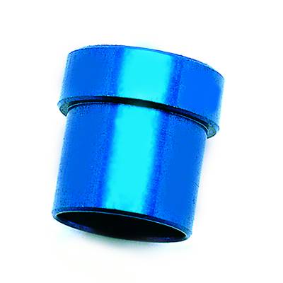 SpeedFx - SpeedFX 560619BK Tube End Fitting Sleeve -6AN Black Anodized Aluminum
