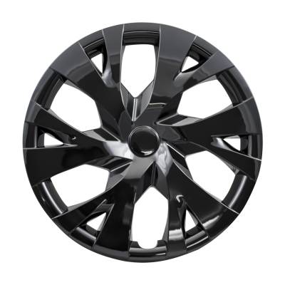Coast To Coast - Coast To Coast IWC53316BLK Wheel Cover 16" 6-Y-Spoke Gloss Blk Universal 4pc
