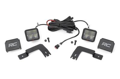 Rough Country Suspension Systems - Rough Country 93189 Under Bed Mount 2" LED Pod Light Kit for Xpedition ADV-5
