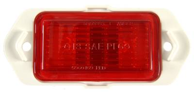 Auto Metal Direct - Auto Metal Direct W-766 Red Side Marker Light Assembly
