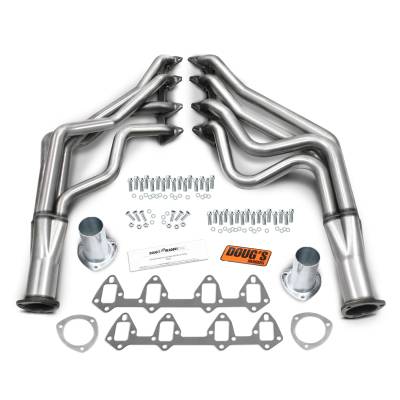 Doug's Headers - Doug's Headers D626-SS 1 3/4" 304 SS Long Tube Header for 67-70 Ford 390-428