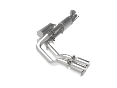 aFe Power - aFe Power 49-43117-P Exhaust System Ford Crew Cab Pickup 6.2 Bed Length 81.9"