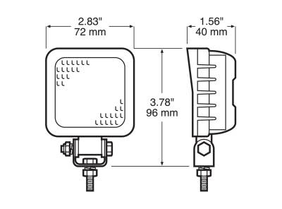 Peterson - Peterson V904-MV Vehicle-Mounted Work Light