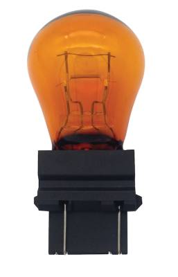 Hella - HELLA 3757A S8 Turn Signal 12V 27/7W Light Bulb W2.5X16Q Amber