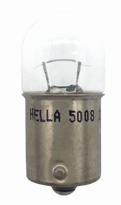 Hella - HELLA 5008TB B6 Standard Series Multi 12V 10W Light Bulbs Ba15S