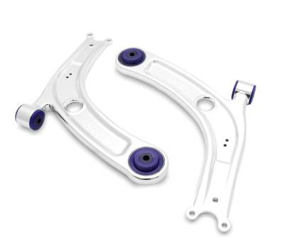 SuperPro - SuperPro ALOY0018K VW/Audi MQB Forged Alloy Control Arm Kit +Caster