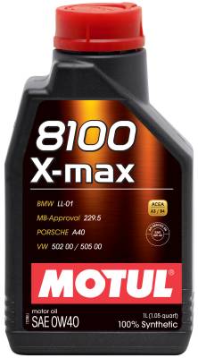 Motul - Motul 104531 8100 X-MAX 0W40 12X1L