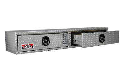 Unique Truck Accessories - Unique Truck HTD72 16"x12"x72"L Stake Bed Top Sider w/2 Drawers