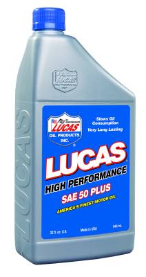 Lucas Oil Products - Lucas Oil Products 10044 SAE 50 Plus Racing Oil