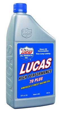 Lucas Oil Products - Lucas Oil Products 10261 SAE 70 Plus Racing Oil
