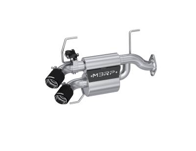 MBRP Exhaust - MBRP Exhaust AT-9539AS Performance Series Slip-On Active Dual Exhaust Muffler