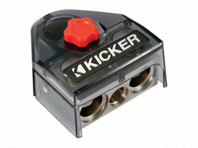 Kicker - Kicker 46BT4 BT4 1/0-8AWG Positive/Negative Battery Terminal