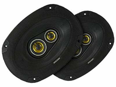 Kicker - Kicker 46CSC6934 CSC693 CS-Series 6x9" Triaxial Speakers 4 Ohm Pair