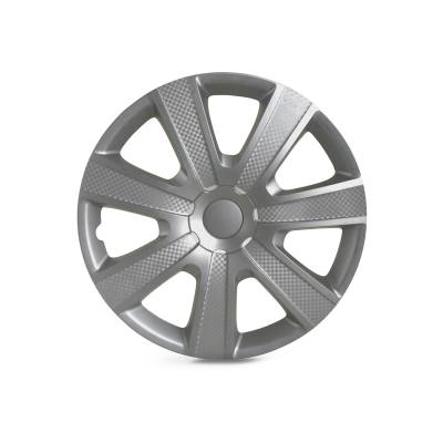 Winjet - Winjet CHB-5085-A-14 14" Wheel Cover Hubcaps 4Pc Silver