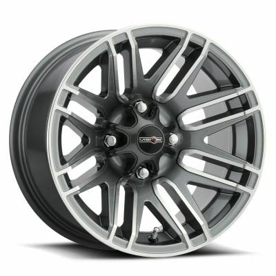 Vision Wheel - Vision Wheel 112 Assault 12X8 4x110 -61mm Gunmetal/Machined 112-128110GMMF2