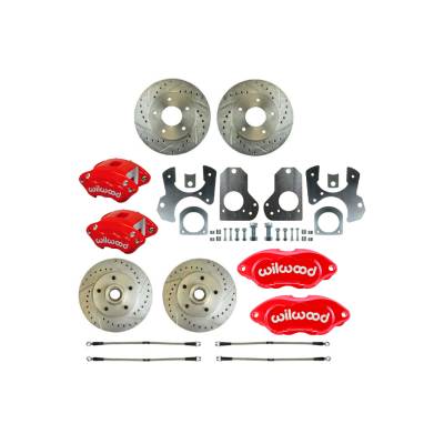 The Right Stuff Detailing - The Right Stuff Detailing A79RDM278Z GM Brake Conversion Kit Front & Rear