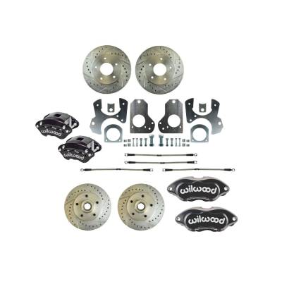 The Right Stuff Detailing - The Right Stuff A82RDM278S Buick Chevy/Oldsmobile Brake Conversion Kit FR & RR