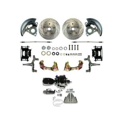 The Right Stuff Detailing - The Right Stuff AFXDC01DSY Select GM Cars Brake Conversion Kit Front
