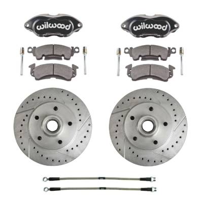 The Right Stuff Detailing - The Right Stuff Detailing RCP69S Chevrolet Pontiac Brake Conversion Kit Front