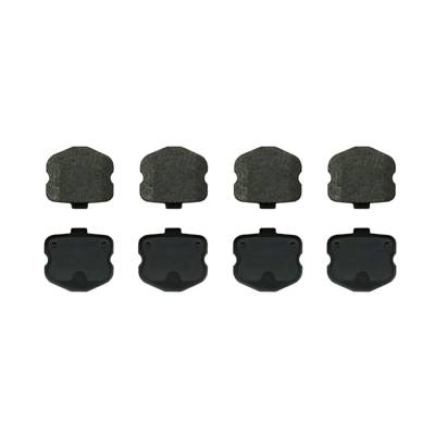 The Right Stuff Detailing - The Right Stuff DP1185A 06-08 Chevy Corvette Disc Brake Pad Set Rear