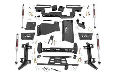 Rough Country Suspension Systems - Rough Country 16140 6" Suspension Lift Kit for 88-00 GM K2500/K3500