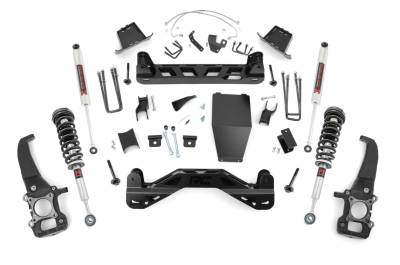 Rough Country Suspension Systems - Rough Country 54640 6" Suspension Lift Kit for 04-08 Ford F150 4WD
