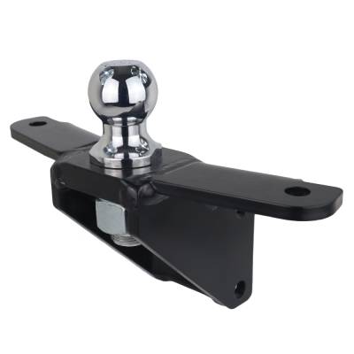 Shocker Hitch - Shocker Hitch SH-310125-2SC Shocker Raised Ball Mount w/2" Ball w/Sway Tabs