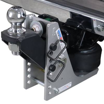 Shocker Hitch - Shocker Hitch SH-510-200-2 Shocker Streamline 10K 2" Aluminum Air Receiver Hitch