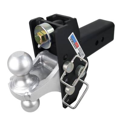 Shocker Hitch - Shocker Hitch SH-C130-340BLK Shocker HD 20K 3" Impact Max Cusion Receiver Hitch