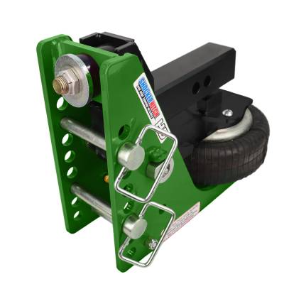 Shocker Hitch - Shocker Hitch SH-HDG200-200 Shocker HD 20K 2" Mean Green Air Receiver Hitch