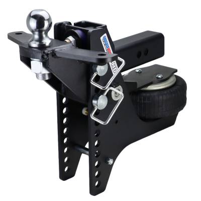 Shocker Hitch - Shocker Hitch SH-HDMB610-250-12-2SC Shocker HD 20K 2.5" Max Super Drop Air Hitch
