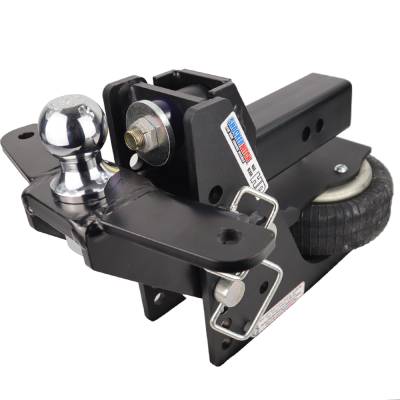 Shocker Hitch - Shocker Hitch SH-HDMB610-250-2SC Shocker HD 20K 2.5" Max Black Air Hitch