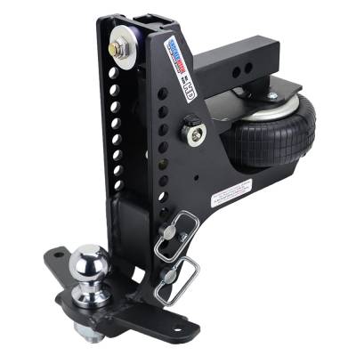 Shocker Hitch - Shocker Hitch SH-HDMB640-200-12-2SC Shocker HD 20K 2" Max Super Drop Air Hitch