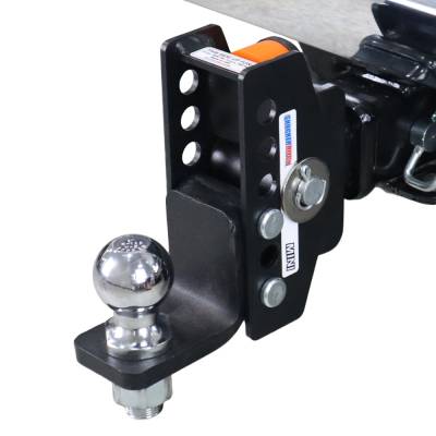 Shocker Hitch - Shocker Hitch SH-M100-300-2 Shocker Mini 3.5K 2" Cushion Receiver Hitch