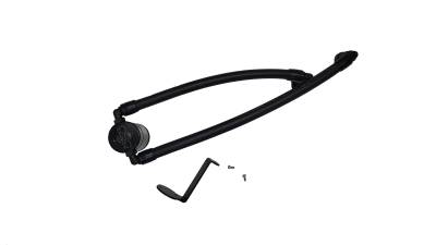 J&L Oil Separator Co - J&L Oil Separator 3099P-B Black Oil Separator 3.0 PCV Side