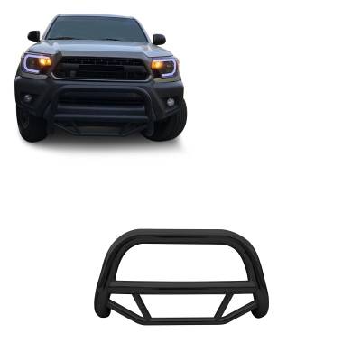 Black Horse Off Road - Black Horse MBB-TOD1109 MAX Black Bull Bar for 05-15 Toyota Tacoma