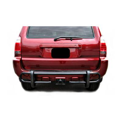 Black Horse Off Road - Black Horse 8TM30A Black Rear BumperGuard for 03-24 GX460/GX470/Toyota 4Runner