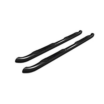 Black Horse Off Road - Black Horse 9B083813A 3" Side Steps-Semi-Glossy Black for 18-25 Jeep Wrangler