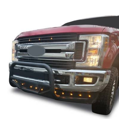 Black Horse Off Road - Black Horse MBT-MF103 Max-T Black Bull Bar 17-25 Ford F250/F350/F450/F550