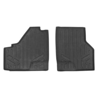 SMARTLINER - SMARTLINER UB0129 2nd Row BLACK Floor Liners for 20-25 Kawasaki Teryx4 800