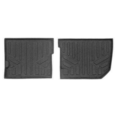 SMARTLINER - SMARTLINER UB0137 2nd Row BLACK Floor Liners for 24-25 Polaris RZR XP 4 1000