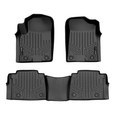 SMARTLINER - SMARTLINER SA0504/B0504 Front/Rear BLACK Floor Liners for Nissan Armada/QX80